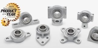 Dodge® Food Safe ball bearings win gold award in Plant Engineering’s 2019 Product of the Year program