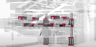 Schneeberger integrated AMS distance measuring system