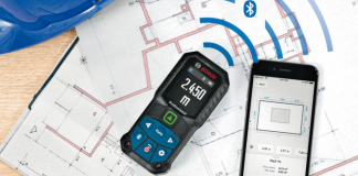 Accurate measuring, easy reading, wireless transfer: Robust laser measures from Bosch for Professionals