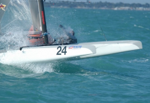 BUMAX provides reliable stainless steel fastener solution for Swiss high-performance A-Cat catamaran rudder