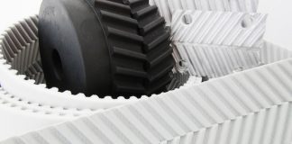 Megalinear open end timing belts